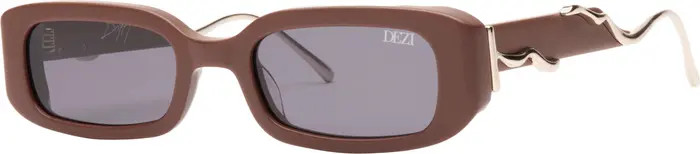 DEZI Lil Drippy 49mm Rectangular Sunglasses | Nordstrom | Nordstrom