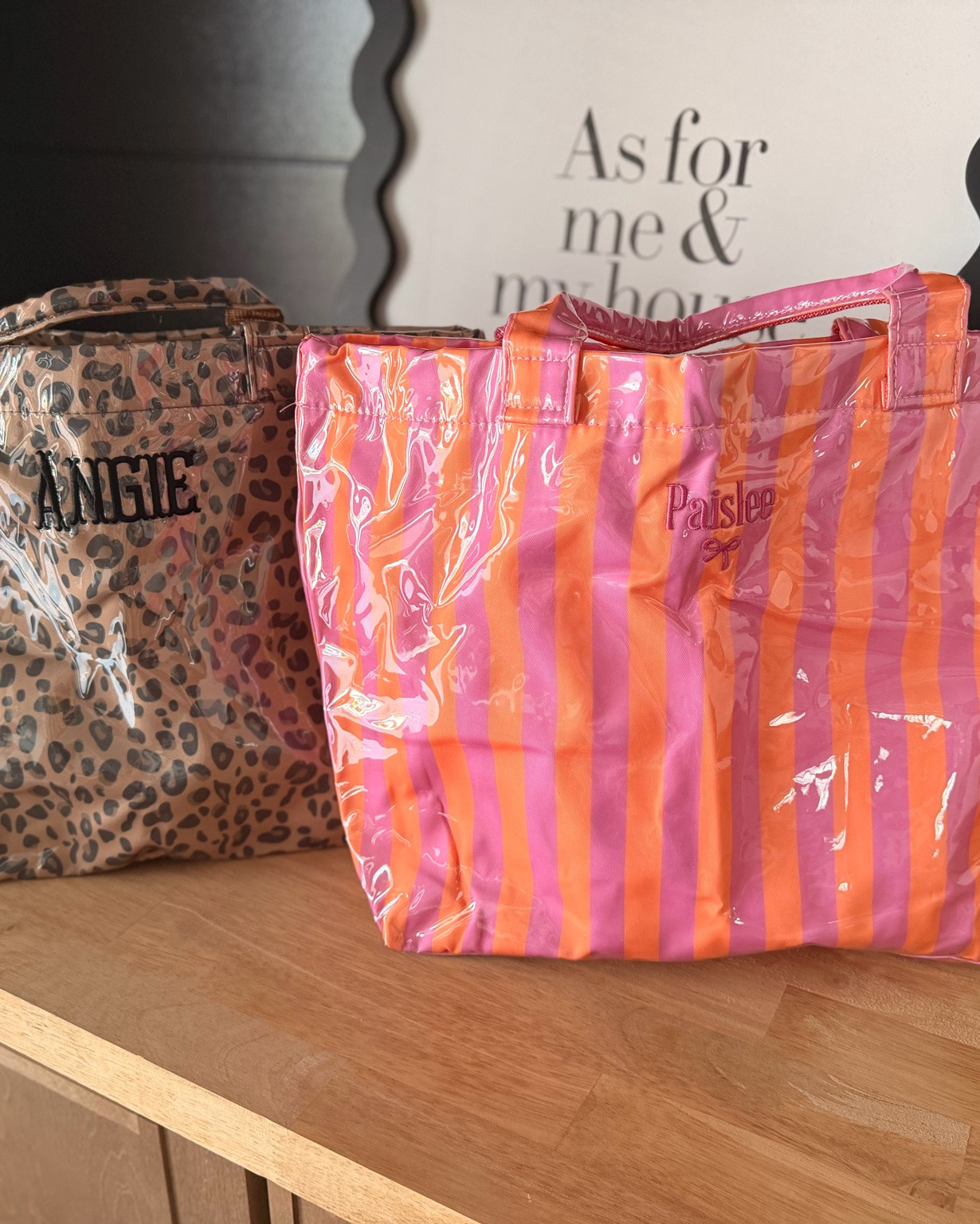Personalized bags under $20?! Say less 👏
Snagged these for me and Paislee!! Perfect for the beach, pool, overnight bag and the embroidery makes them feel extra custom 🤍 Loving both prints 🐆☀️

#LTKStyle #BeachTote #PersonalizedBag #AmazonHome #VacationEssentials

#LTKSeasonal