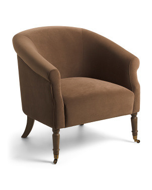 29x30.5 Carlsbad Club Chair With Caster Wheels | Chairs & Seating | Marshalls | Marshalls