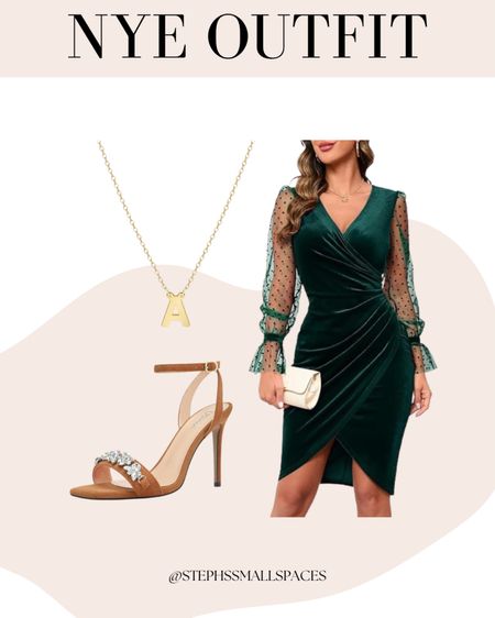 New years outfit idea perfect for anyone looking to get dressed up for a dinner, party with friends or any other New Year’s Eve event. This is also all from Amazon! Ships in two days. 

#LTKstyletip #LTKparties #LTKSeasonal