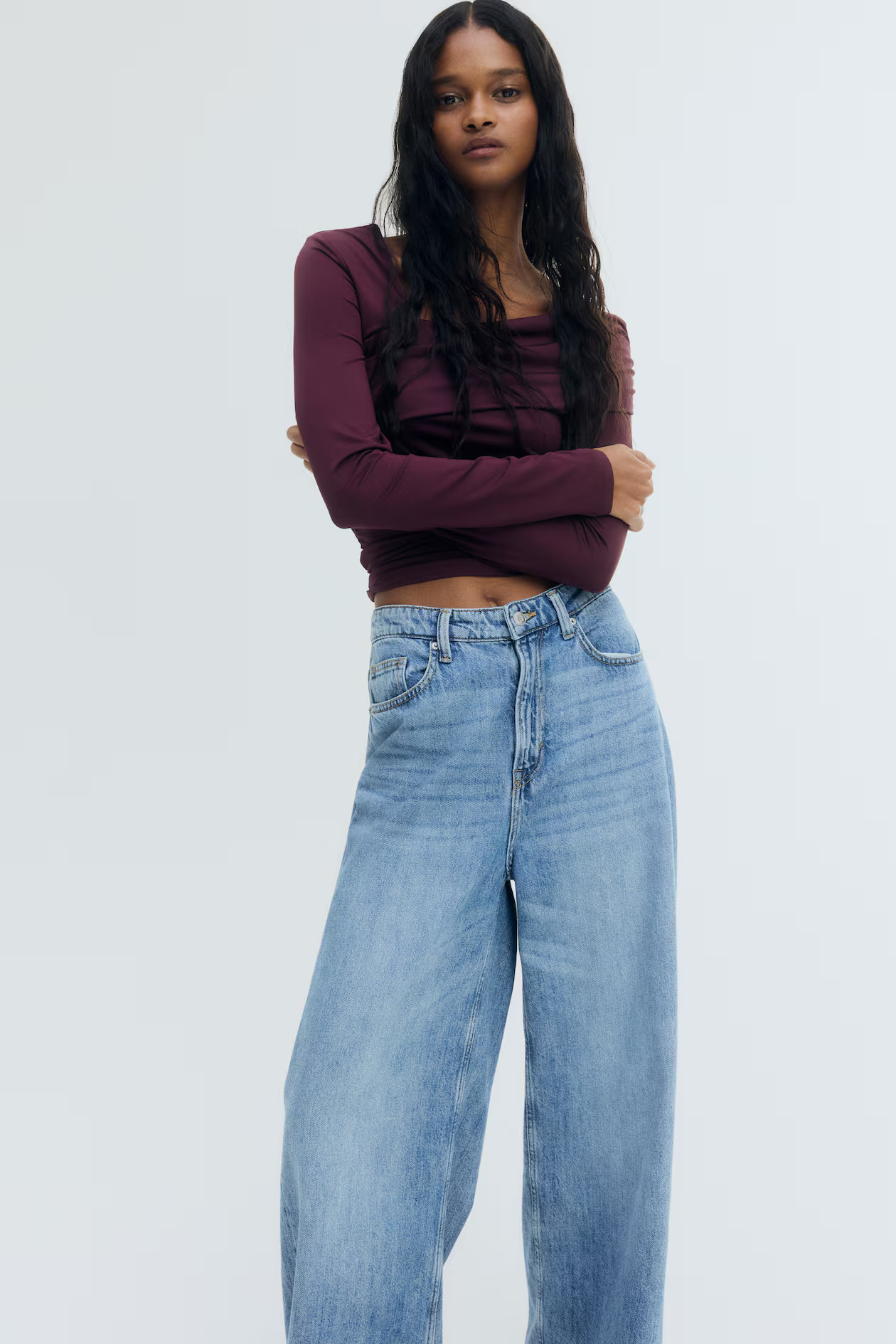 Draped One-Shoulder Top | H&M (US + CA)