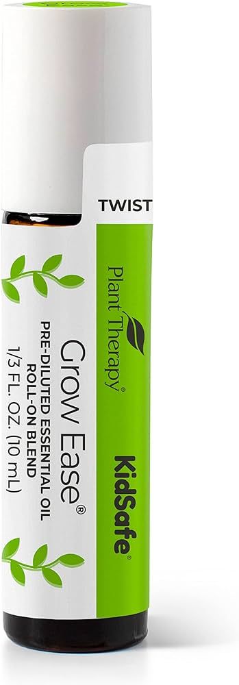 Plant Therapy KidSafe Grow Ease Essential Oil Blend Pre-Diluted Roll-On 10mL (1/3 oz) 100% Pure, ... | Amazon (US)
