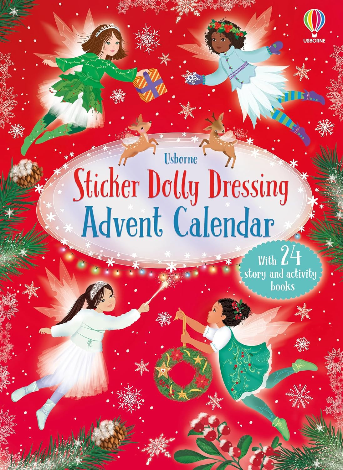 Sticker Dolly Dressing Advent Calendar: A Festive Advent Calendar Collection of Dress Up Sticker Dolls, Puzzles, and other Activity Books | Amazon (US)