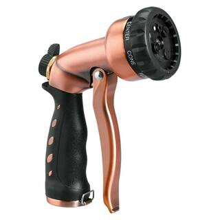 Front Trigger Turret Copper 7-Pattern Nozzle | The Home Depot