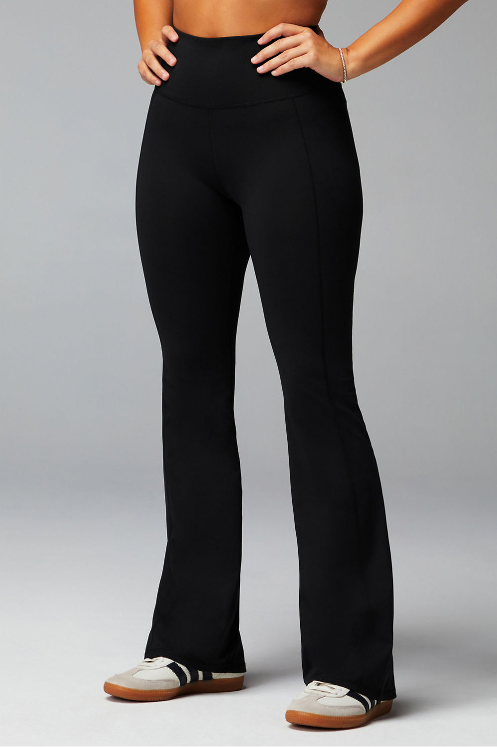 Oasis PureLuxe High-Waisted Kick Flare | Fabletics - North America
