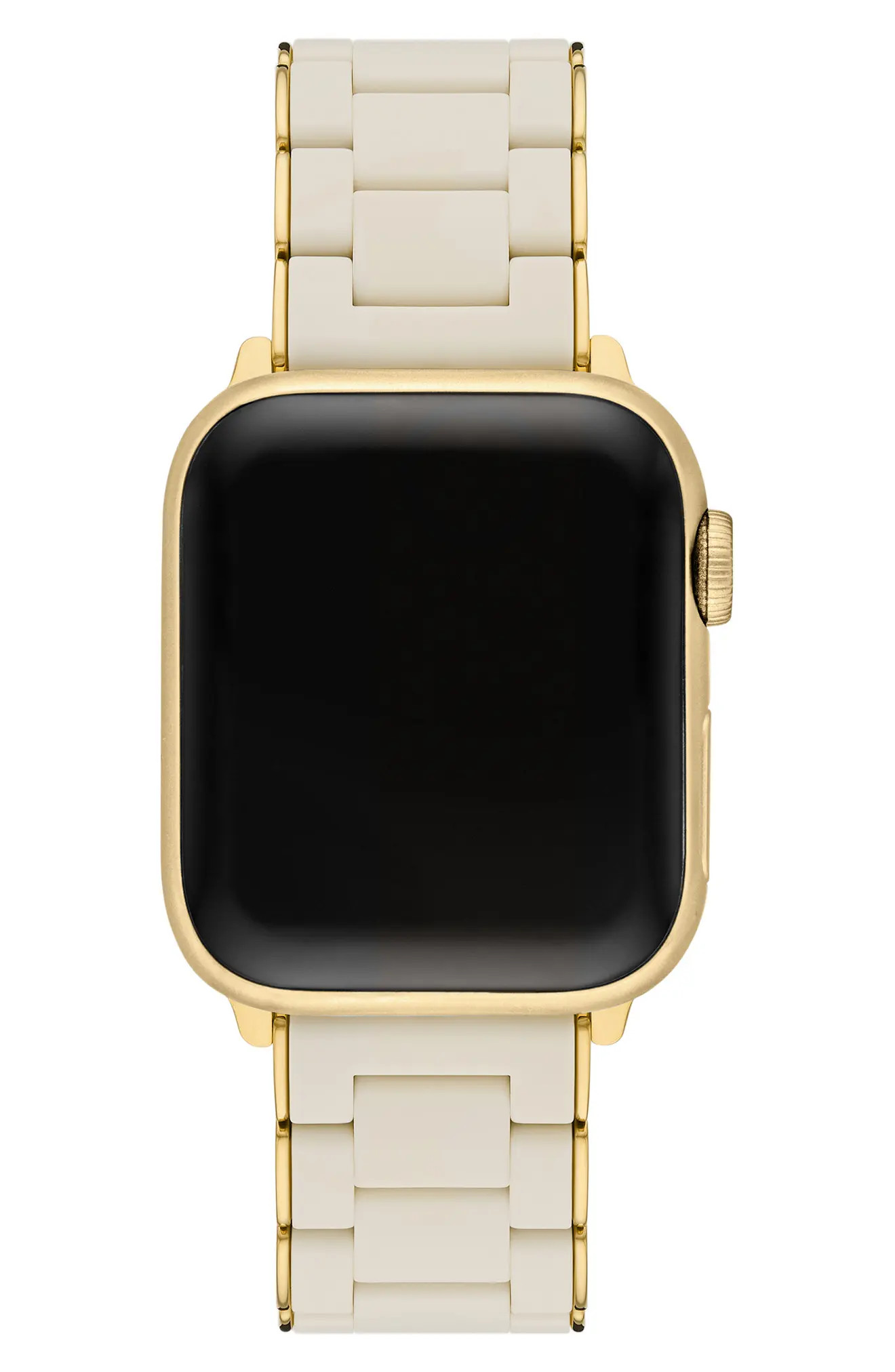 MICHELE Silicone 20mm Apple Watch® Watchband in Sand at Nordstrom | Nordstrom