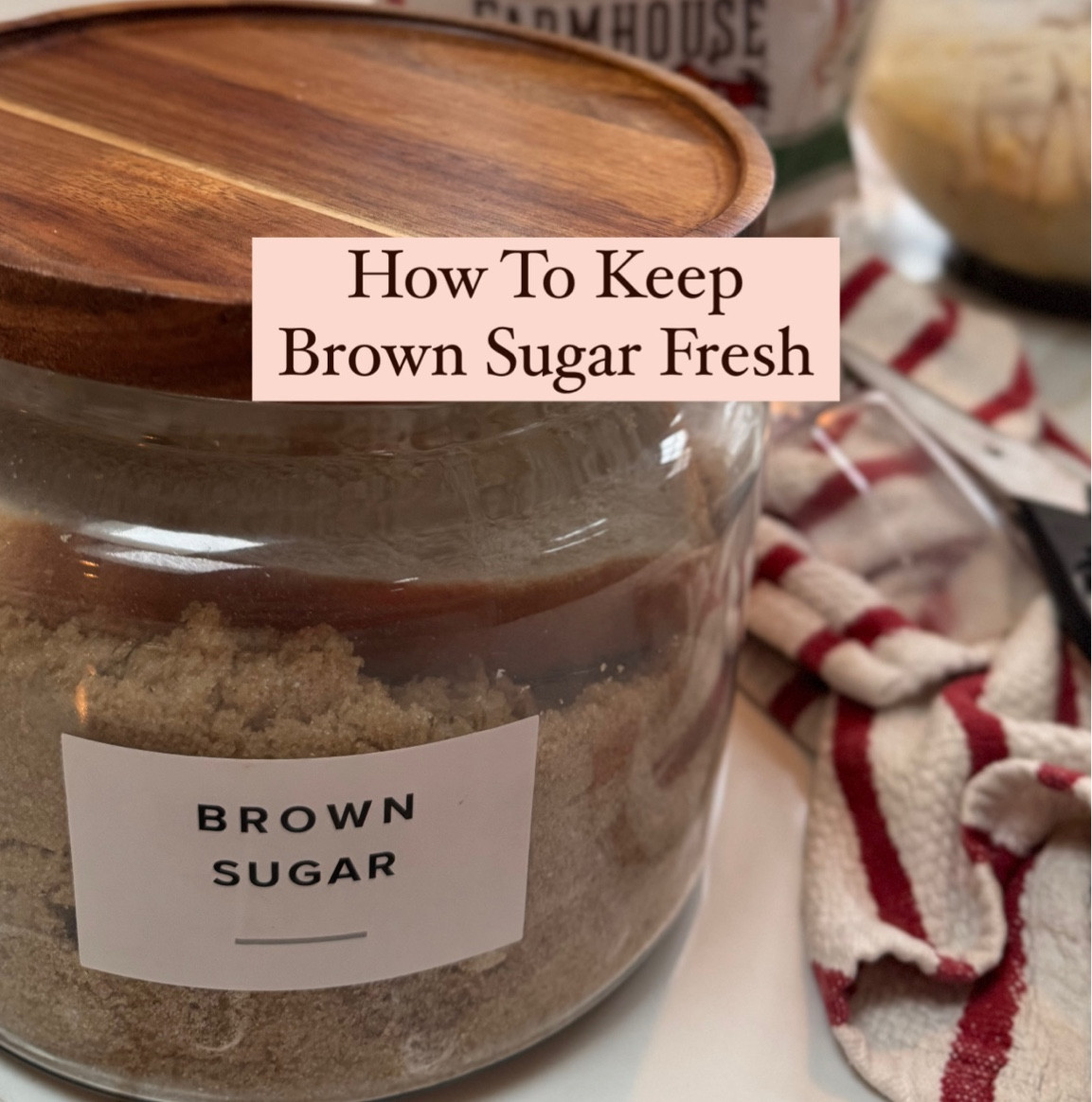 I love these glass canisters from The Container Store. They’re beautiful, lightweight, and airtight. My pantry is filled with them!

#LTKHome #LTKFamily #LTKFindsUnder50