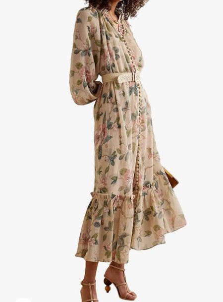 Zimmerman look alike dress for under $100!! Would be great for Mother’s Day or as a wedding guest. #mothersdaydress #weddingguestdress #summerdress #zimmermanlookalikedress #maxidress #summerfashion #amazonfind #floraldress

#LTKwedding #LTKfindsunder100