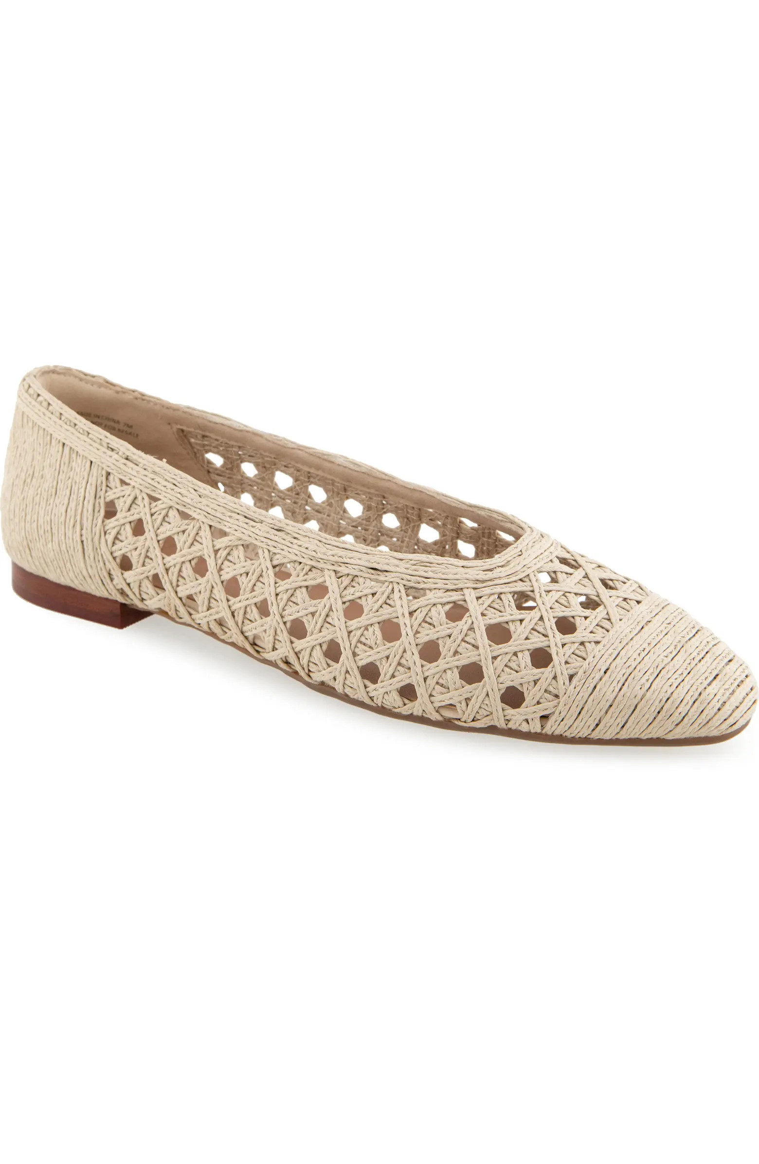 Aerosoles Arno Raffia Ballet Flat (Women) | Nordstrom | Nordstrom