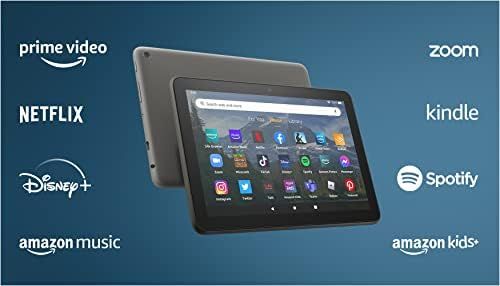 Amazon Fire HD 8 Plus tablet, 8” HD Display, 32 GB, 30% faster processor, 3GB RAM, wireless cha... | Amazon (US)