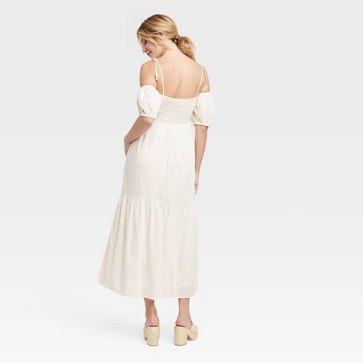 Women's Puff Short Sleeve A-Line Dress - Universal Thread™ | Target