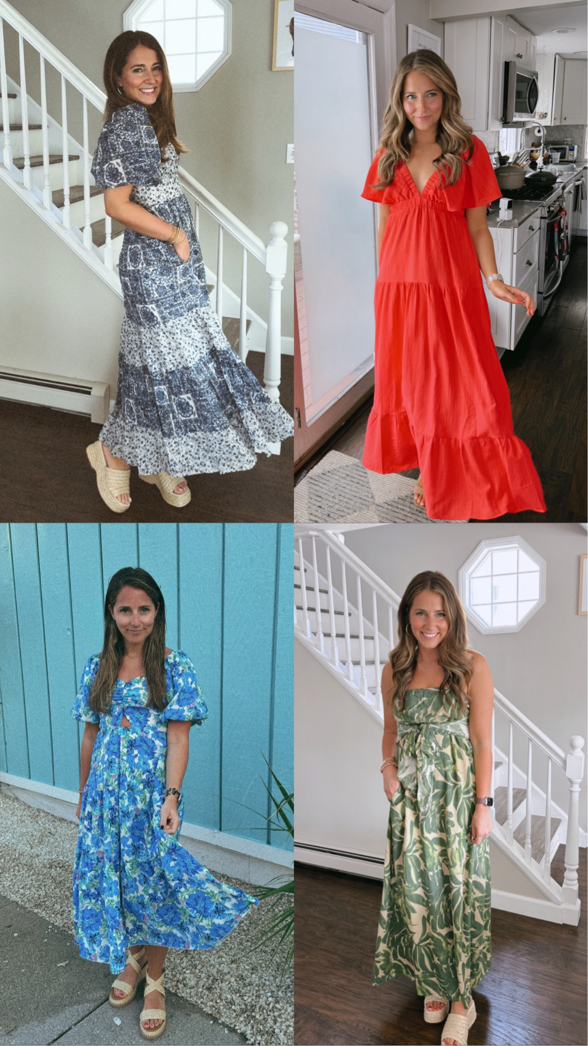 Wedding guest dress ideas! 
Wearing size small in each 
Shoes are true to size


#LTKWedding #LTKFindsUnder50 #LTKFindsUnder100