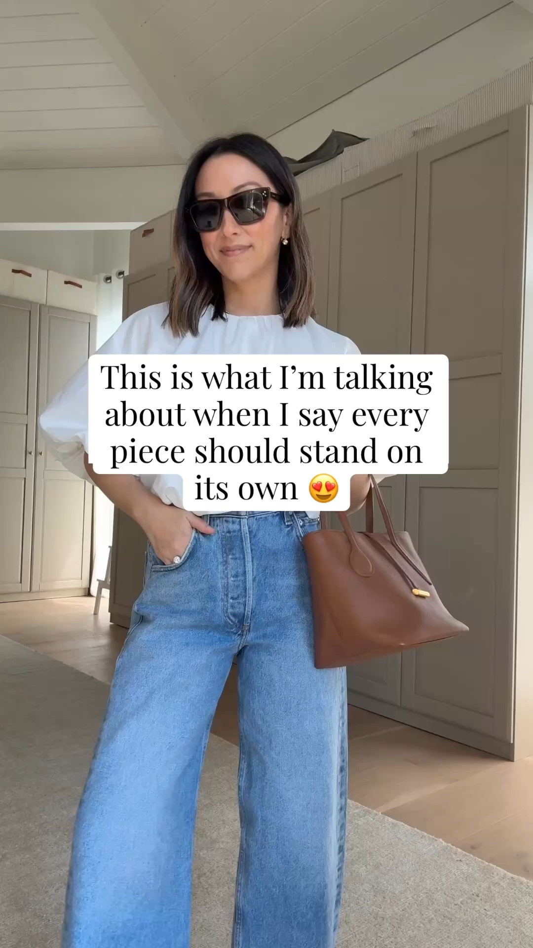 Maybe my favorite spring outfit yet, especially as a denim lover. 

Zara top xs
Citizens of Humanity Ayla jeans 25
Steve Madden Jelly flats 5
Liffner bag - old, linked similar
Celine sunglasses 
Electric Picks earrings
Celine sunglasses 
Dorsey James necklace 15"

#LTKPetite #LTKmomlife #LTKgrwm