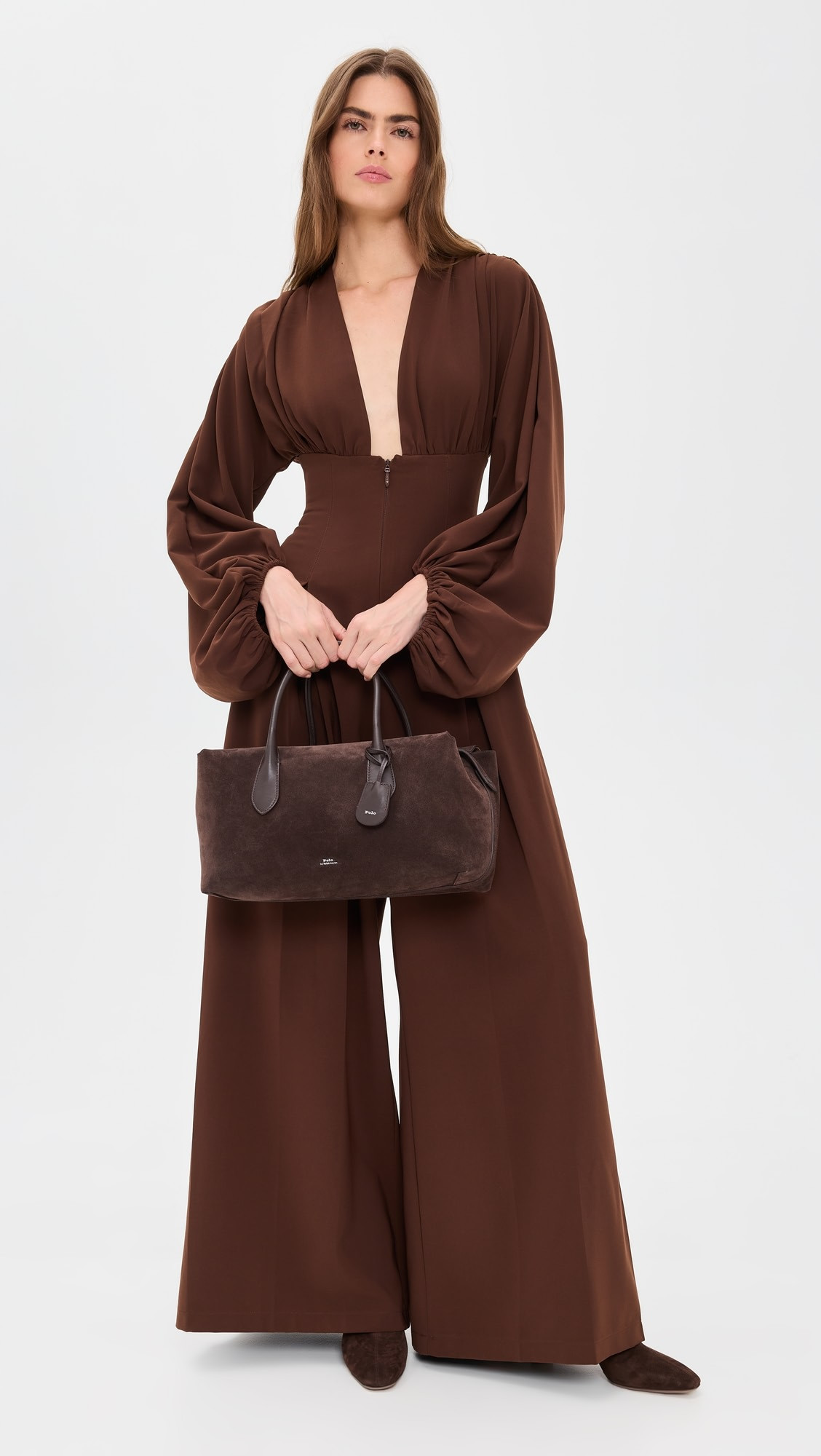 Zerra Bubble Sleeve Jumpsuit | Shopbop