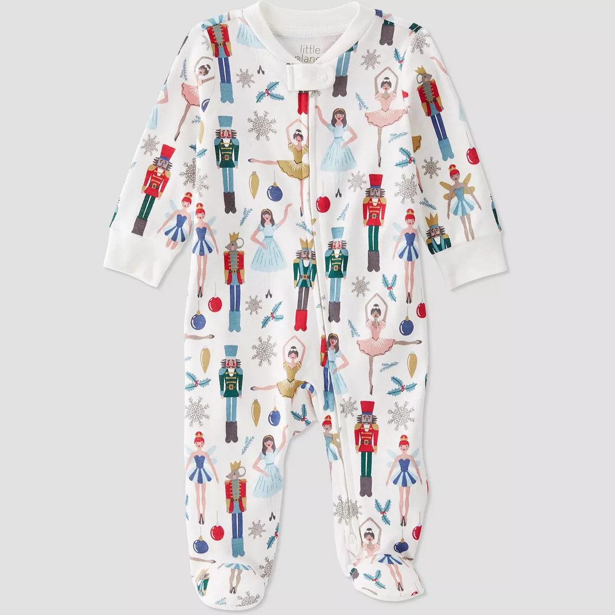 Baby Little Planet by Carter's Organic Cotton Holiday Nutcracker Sleep & Play | Kohl's