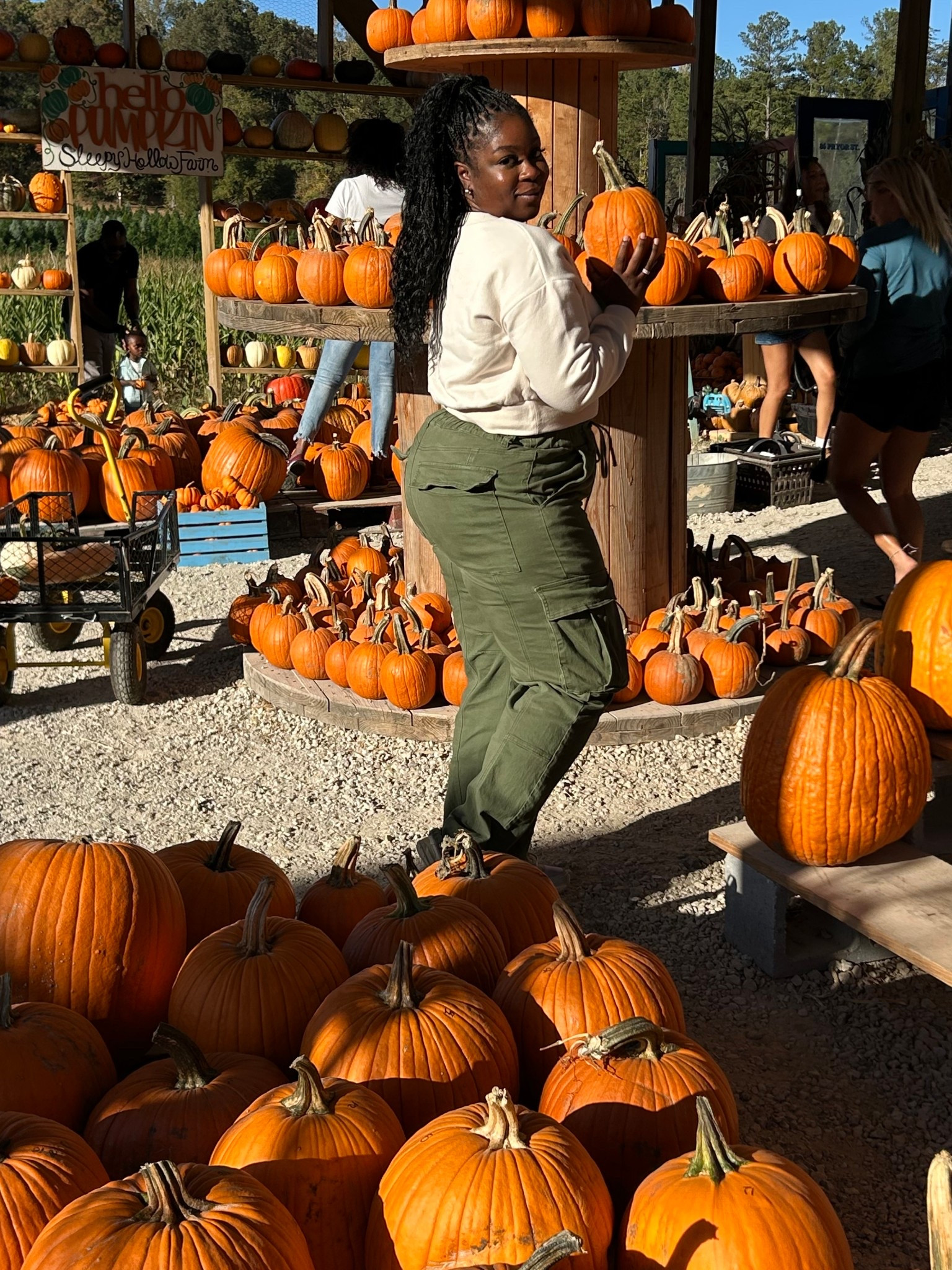 Cute sweater find x #Walmart . Pants x Fashion Nova (Portland Wash Cargo Pant) 

#LTKFindsUnder50 #LTKStyleTip #LTKSaleAlert
