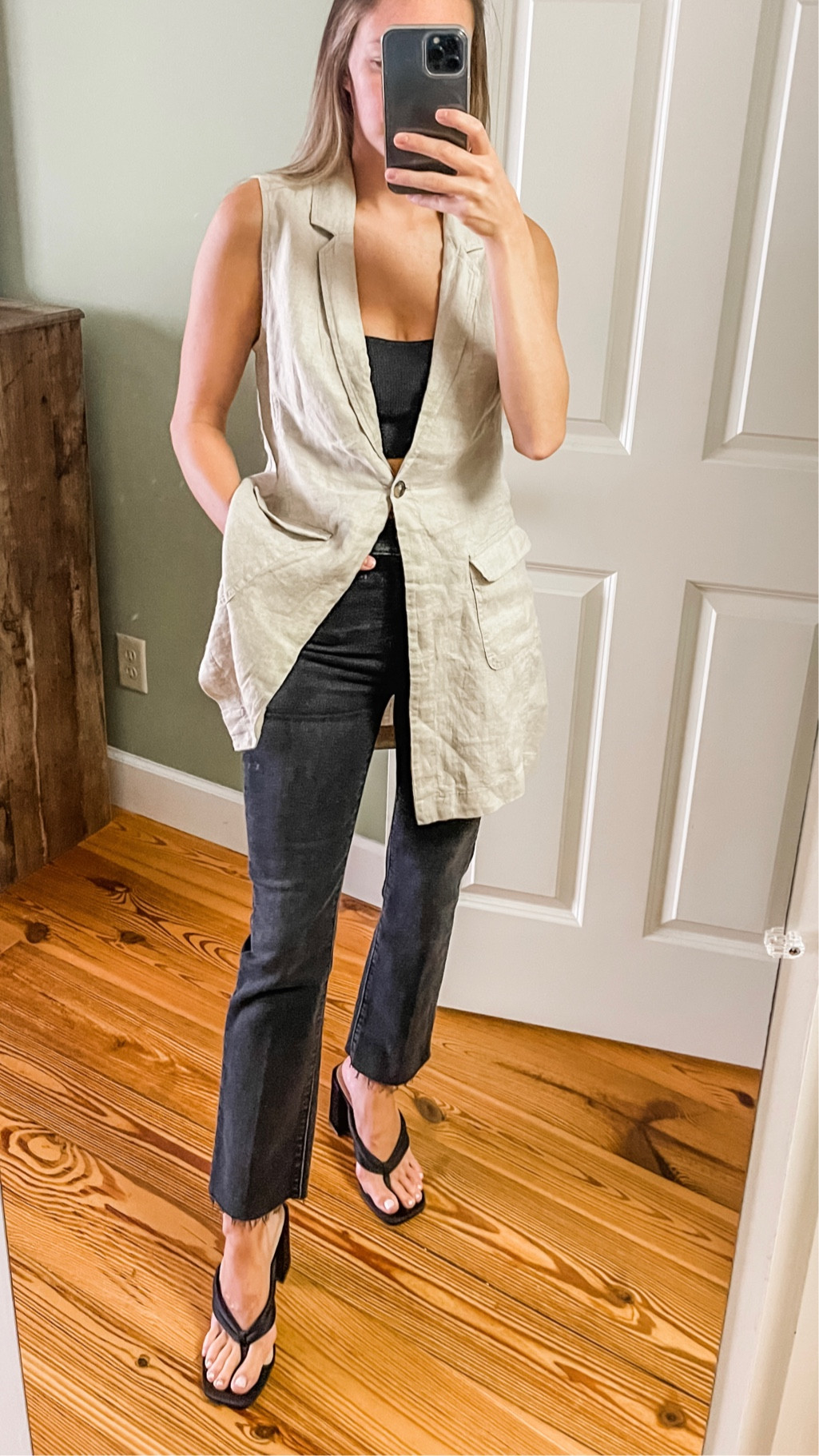 These jeans are GAP, the quality and fit is so great. It was not my first choice of stores to shop for jeans but I just stopped in “just to see” and found multiple pair! And they are typically buy one get one half off. 

#LTKfit #LTKstyletip #LTKFind