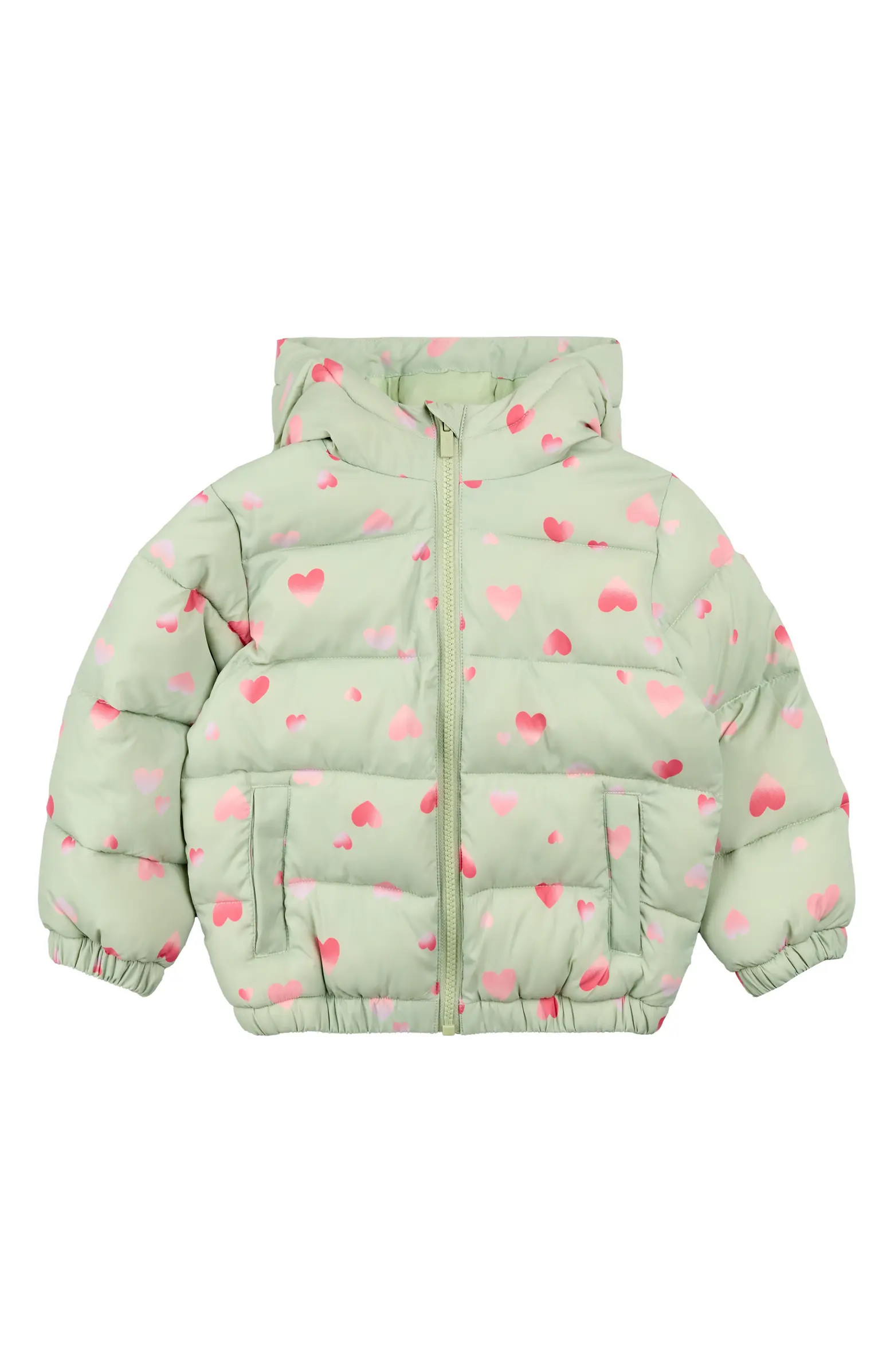 MILES THE LABEL Kids' Quilted Hooded Jacket | Nordstrom | Nordstrom