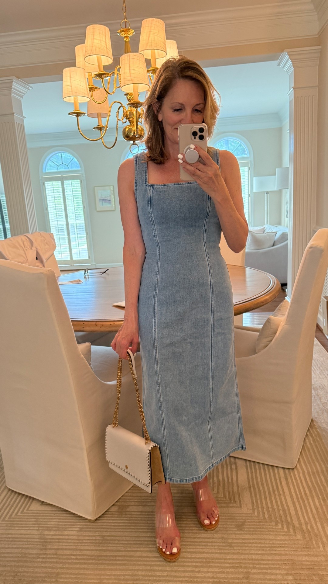 Such a cute denim dress in a petite size and on sale!! #denimdress

#LTKSaleAlert #LTKPetite #LTKOver40