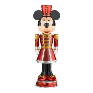 5 ft. LED Holiday Minnie Mouse Nutcracker Holiday Yard Decoration Y48 | The Home Depot