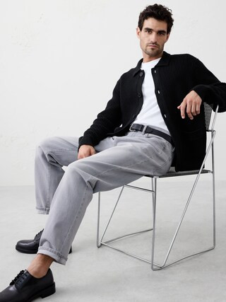 Waffle Cardigan | Banana Republic Factory