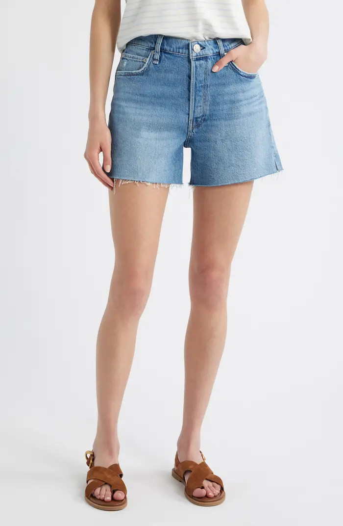 High Waist Denim Cutoff Shorts | Nordstrom