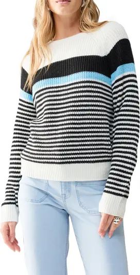 Summit Stripe Sleeve Sweater | Nordstrom