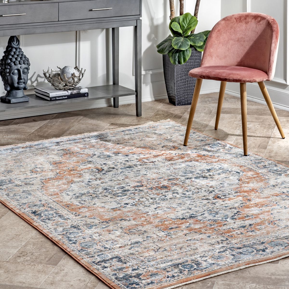nuLOOM Piper Faded Transitional Area Rug | Target