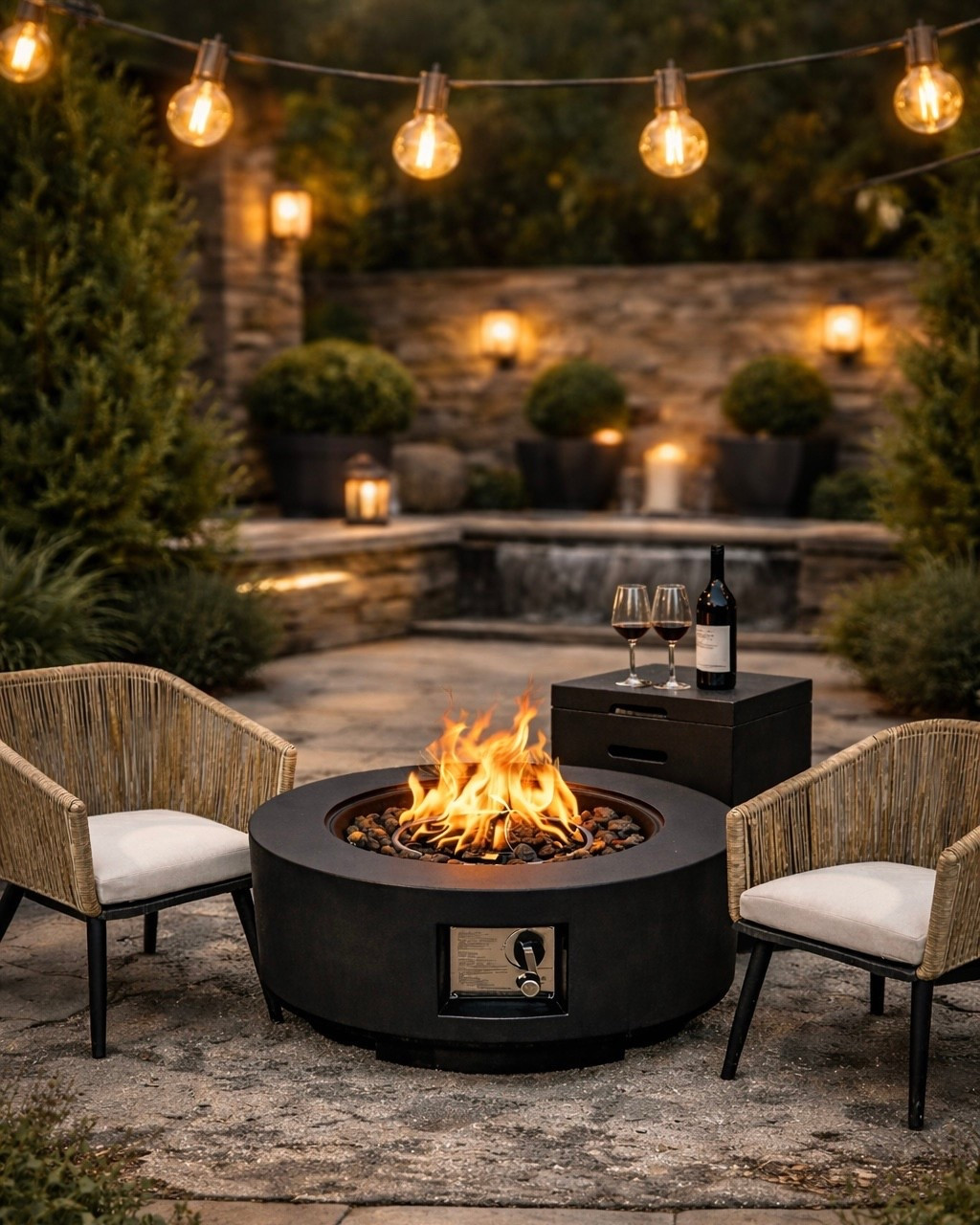 Dreaming of warmer summer nights in a cozy chair under the glow of the string lights and the warmth of the fireplace! 

#LTKHome #LTKSaleAlert #LTKSpringSale