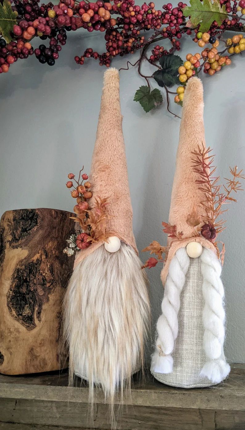 Fall Gnome Thanksgiving Decoration Tomte Fall leaves | Etsy | Etsy (US)