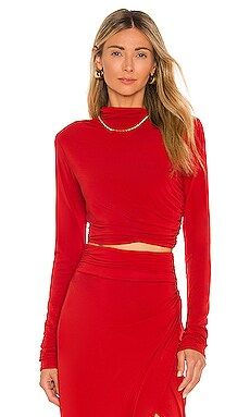 A.L.C. Skylar Top in Pompeian Red from Revolve.com | Revolve Clothing (Global)