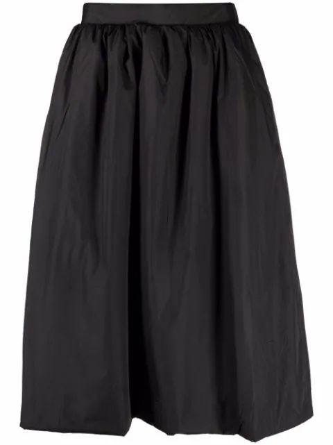 padded full midi skirt | Farfetch (UK)