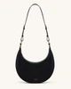 Carly Nylon Saddle Bag - Black | JW PEI US