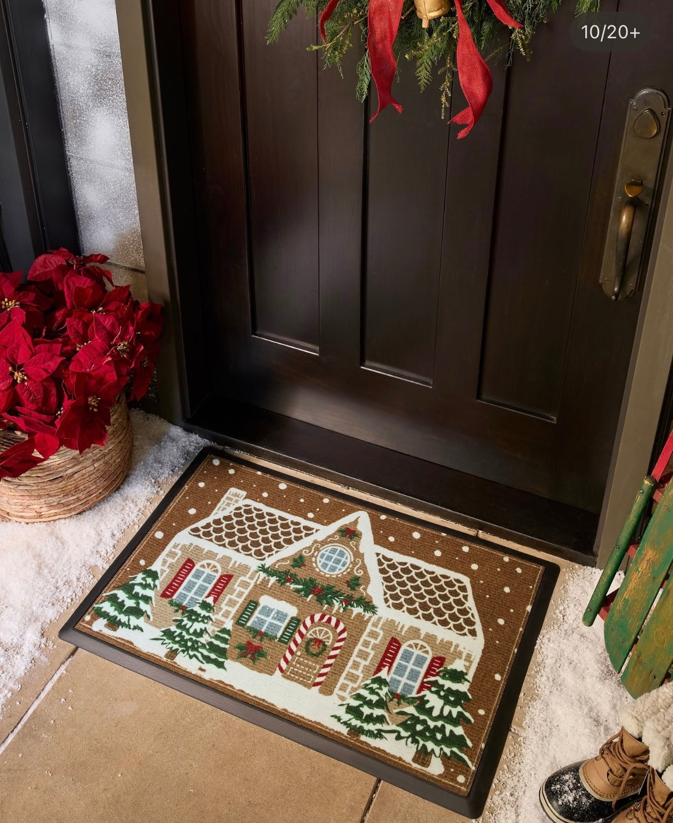 Gingerbread House Doormat

Ruggable’s two-piece system features a machine-washable cover that securely snaps onto a nonslip rubber mat—protecting your floors from dirt and mud all year long.

#LTKCyberWeek #LTKHoliday #LTKGiftGuide