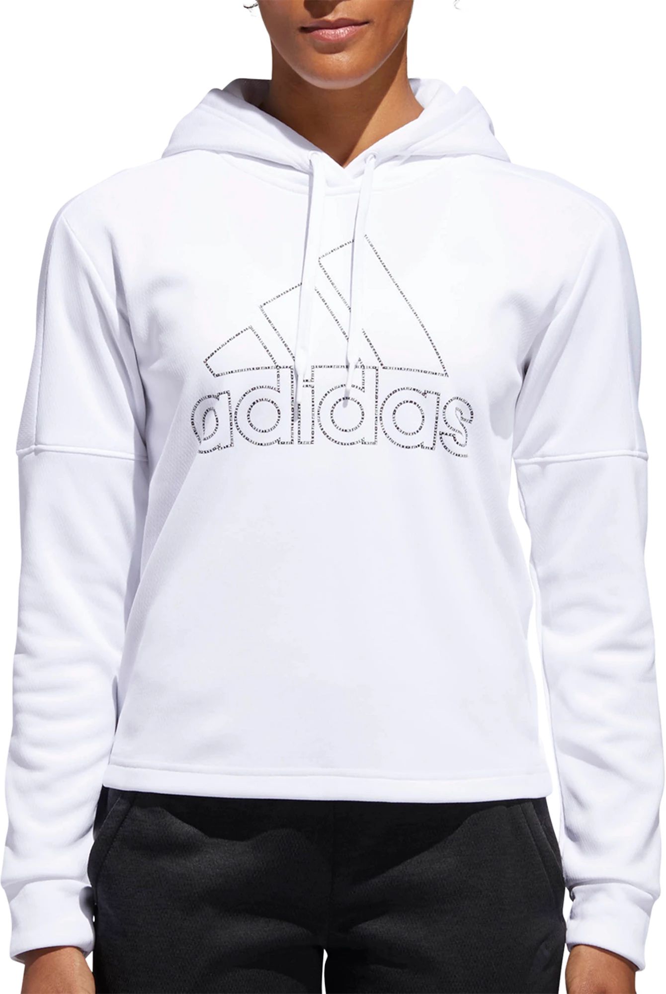 adidas Women's Team Issue Badge Of Sport Hoodie, Size: XS, White | Dick's Sporting Goods