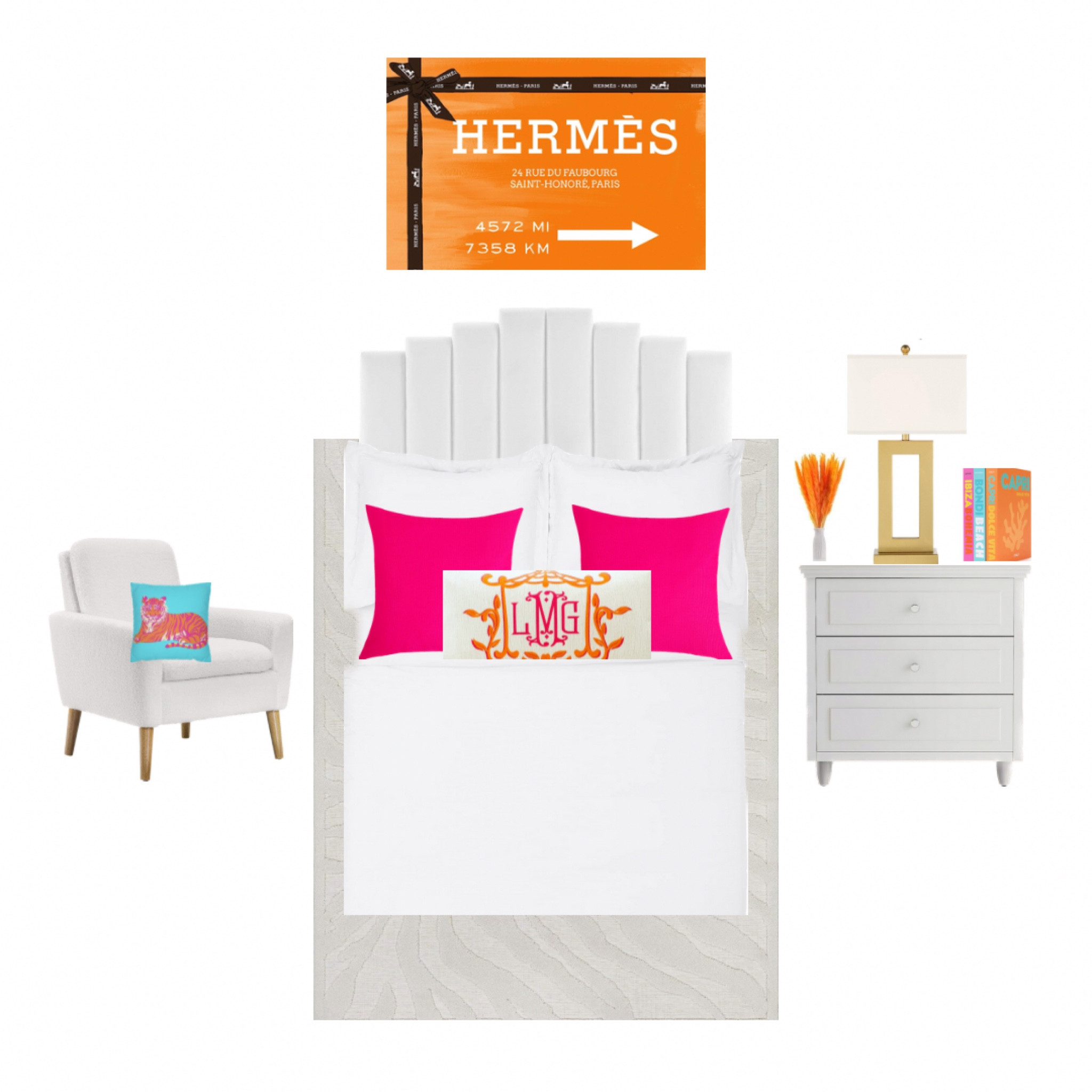 Hot pink and orange room decor 🧡

#LTKBacktoSchool #LTKhome #LTKFind