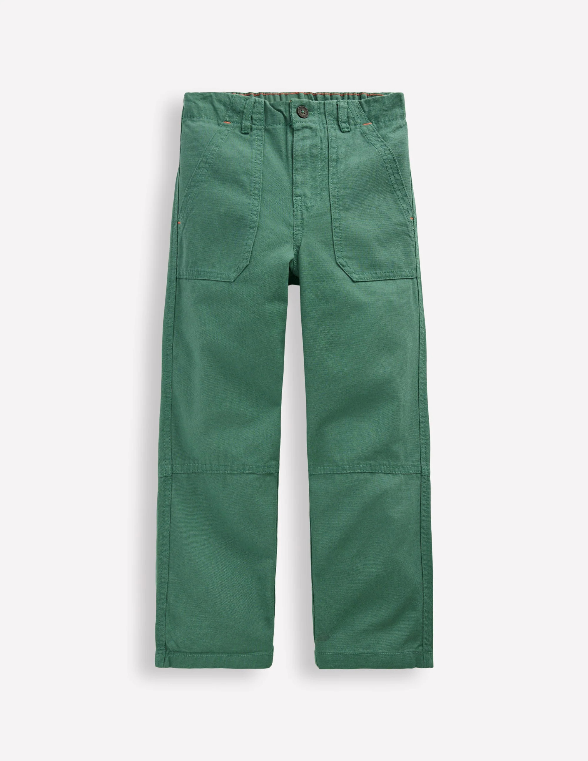 Canvas Carpenter Trousers-Blue spruce | Boden (US)