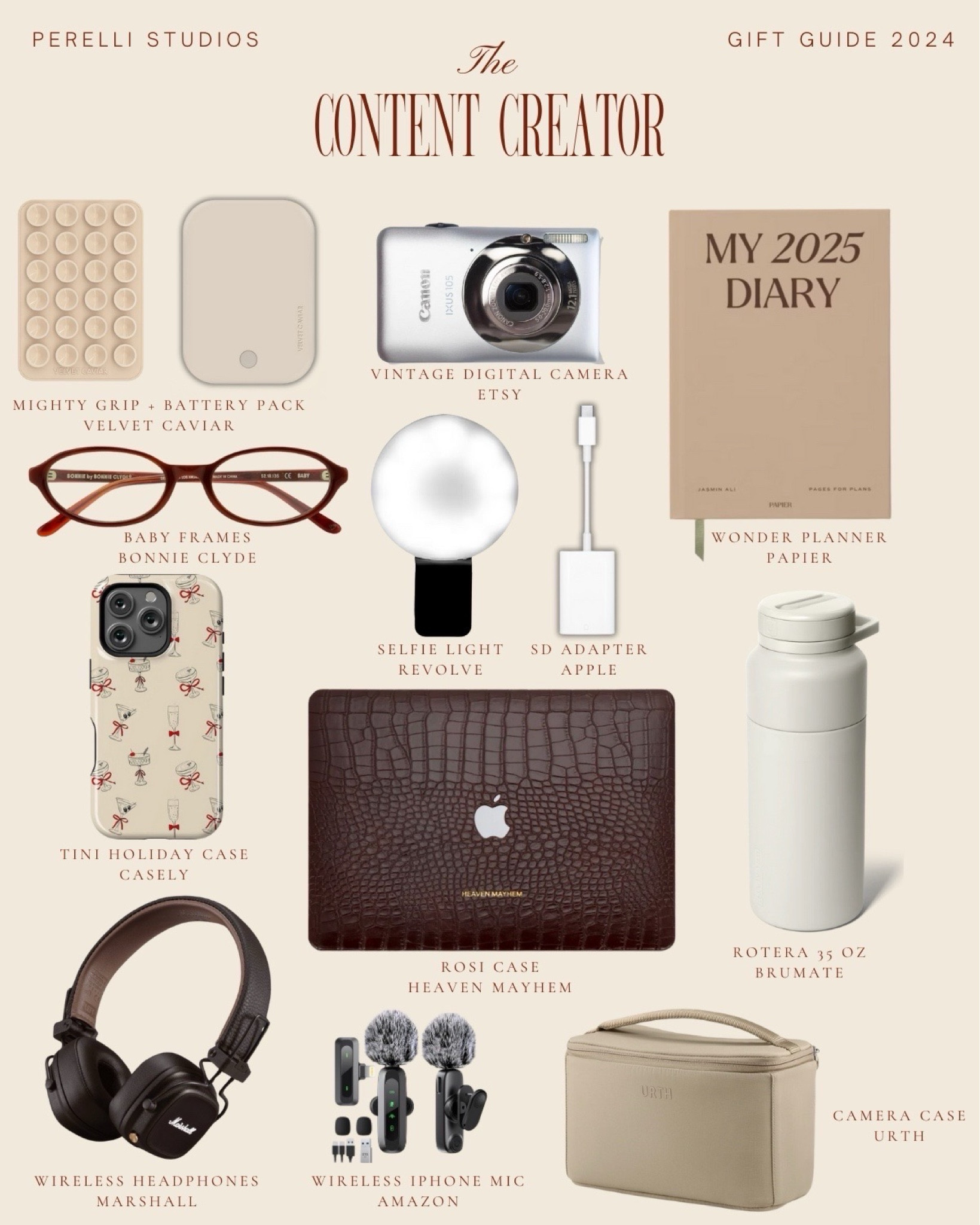 12 days of Gift Guides! Day 1- for the content girlies 🤳🏼📸

#LTKHoliday #LTKSeasonal #LTKGiftGuide