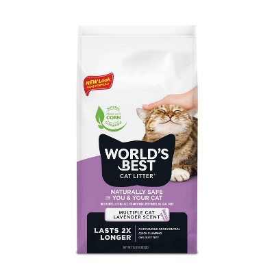 World's Best Cat Litter- Lavender Scented Cat Formula - 15lbs | Target