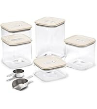 Caraway 1qt Glass Airtight Food Storage Container with Lid – Non-Toxic, BPA-Free Kitchen Storag... | Amazon (US)