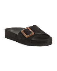 Suede Grant Sport Buckle Sandals | Marshalls