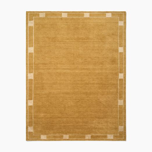 Pierce & Ward Deco Border Handwoven Wool Rug | West Elm (US)