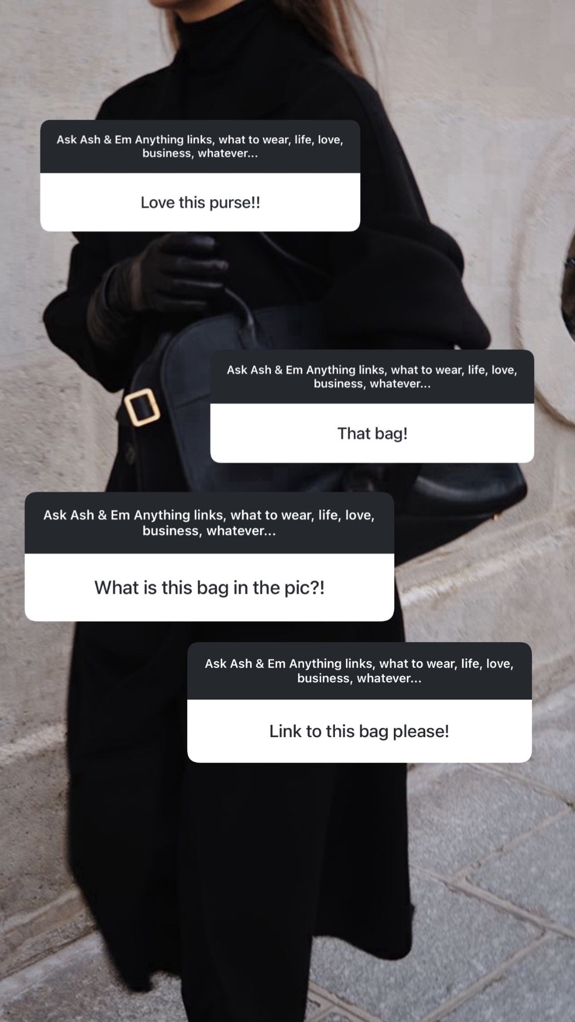 similar options to the impossible to find margaux bag! 