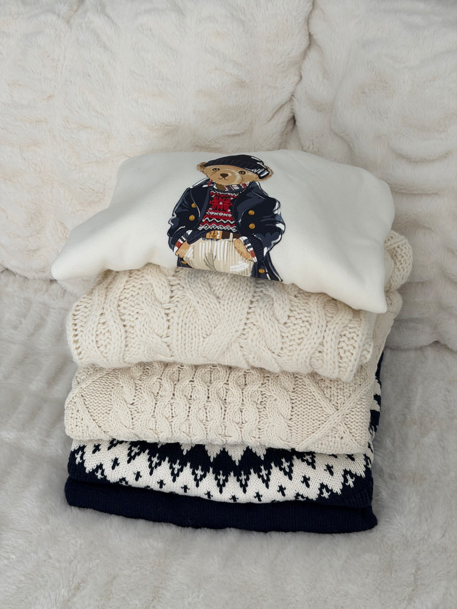 Ralph Lauren Polo Bear sweatshirt, winter sweaters, winter fashion

#LTKootd #LTKSaleAlert #LTKgrwm
