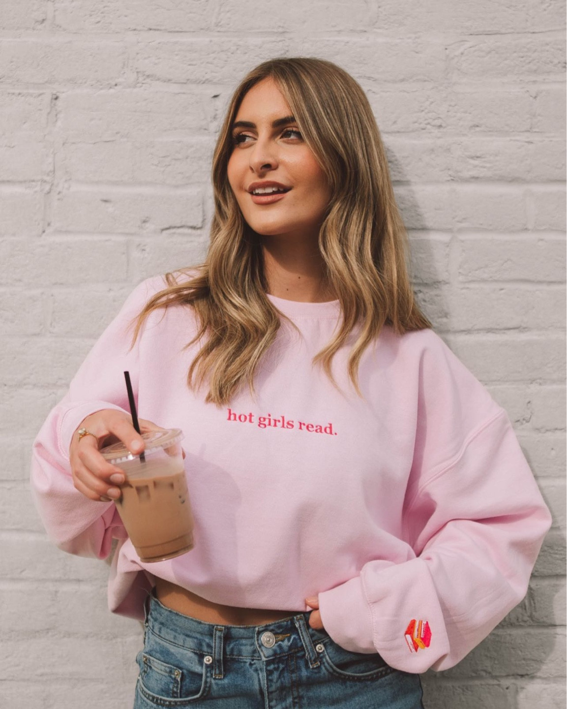 Bookish embroidered crewneck sweatshirt 

#LTKfindsunder50 #LTKGiftGuide