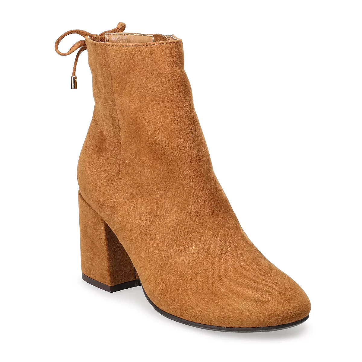 SO® Colorpoint Women's Block Heel Ankle Boots | Kohl's