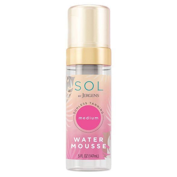 SOL By Jergens Sunless Tanning Medium  Water Mousse - 5 fl oz | Target