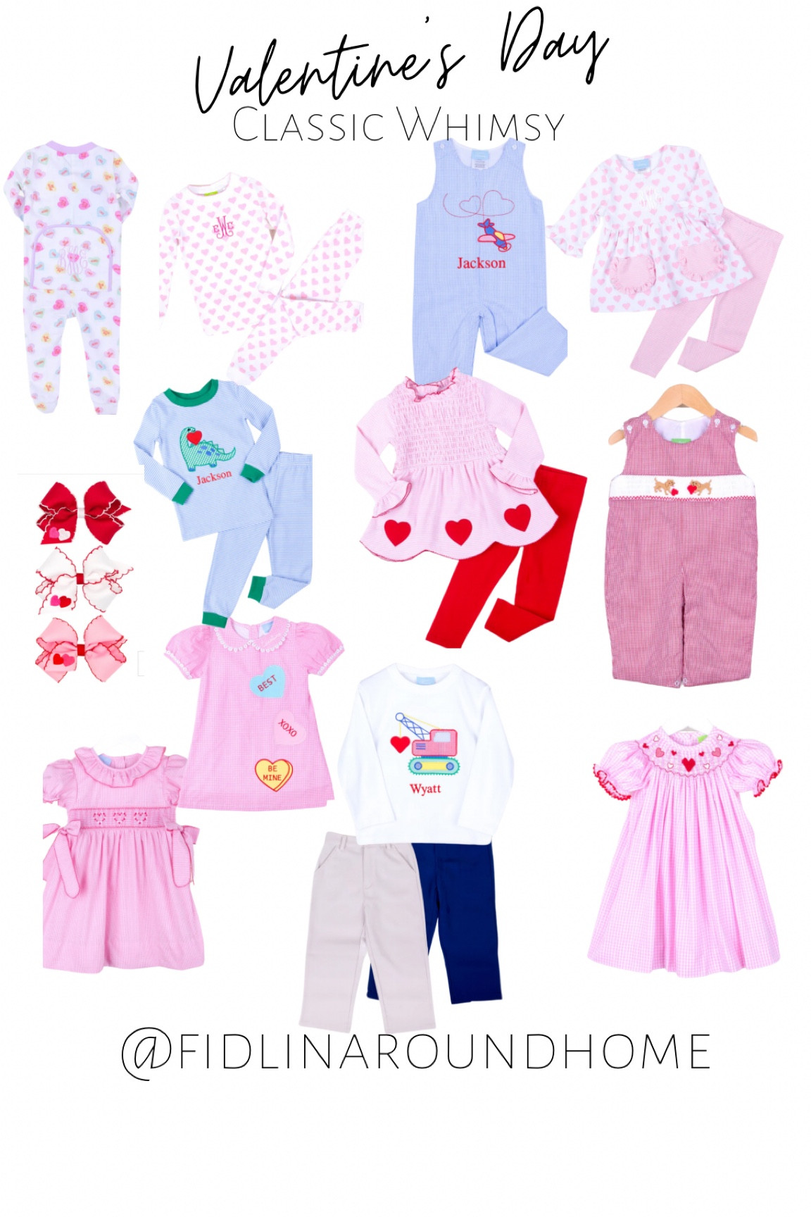 Valentine’s Day outfits for babies toddlers and kids! Use code MARISSAVDAY for 20% off all Valentine’s Day attire! Now through 1/31/25.

#LTKFamily #LTKBaby #LTKKids