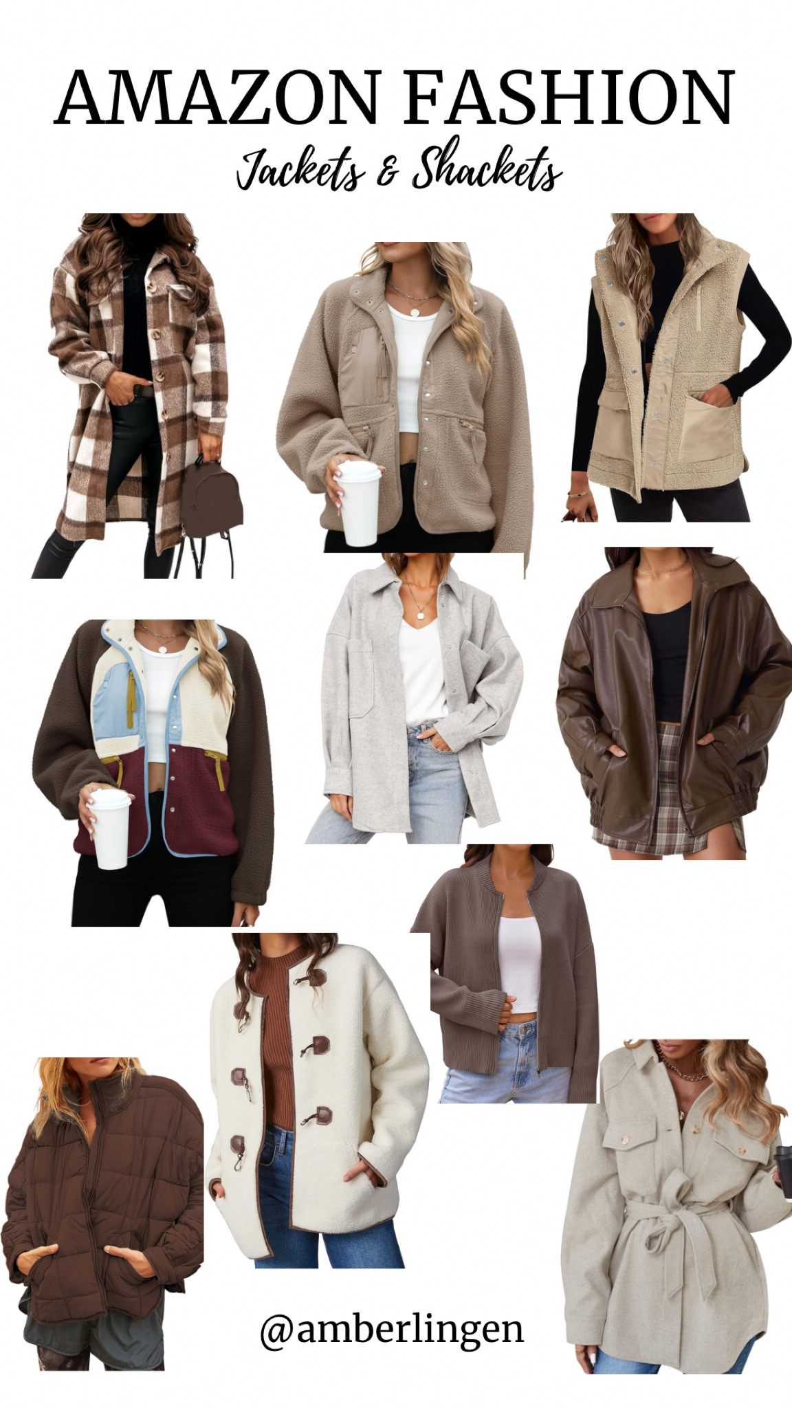 fall jackets and shackets! @amazon 

#LTKHoliday #LTKSeasonal