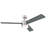 Westinghouse Lighting 7225700 Alta Vista, Modern LED Ceiling Fan with Light and Remote Control, 52 I | Amazon (US)